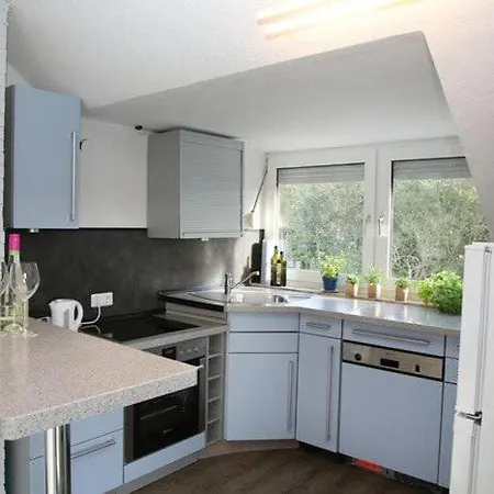 Moderne Mit Balkon, Kueche, Garten Smart-tv Apartment